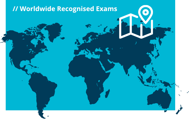 Woldwider-recognised-exams-mapa